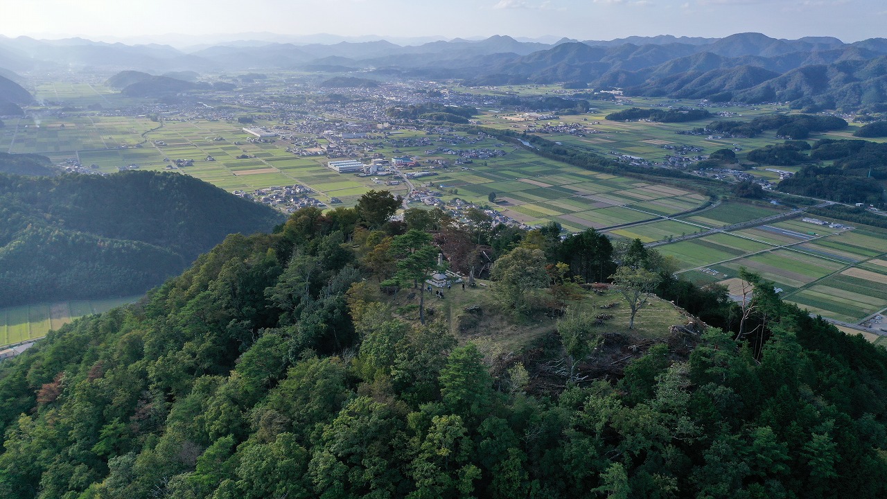 八上城跡